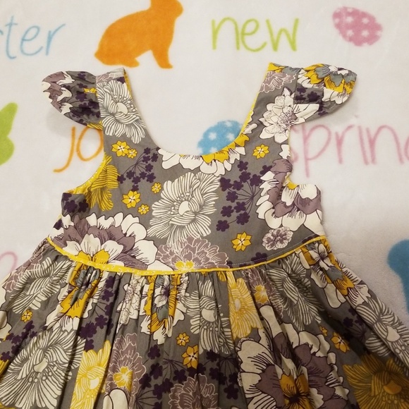 Beautiful size 6 Handmade spring ..fall dress - Picture 2 of 5